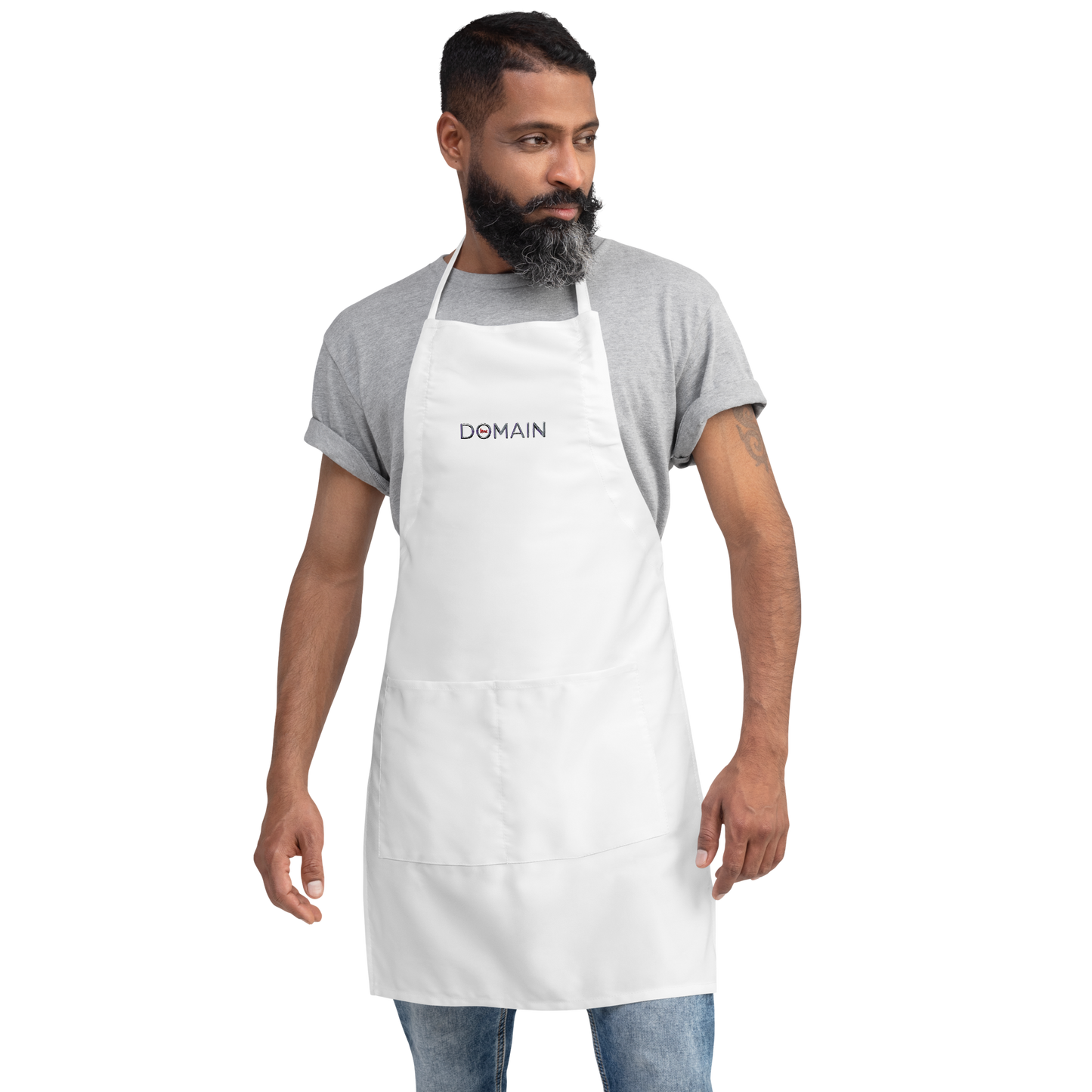 Embroidered Apron