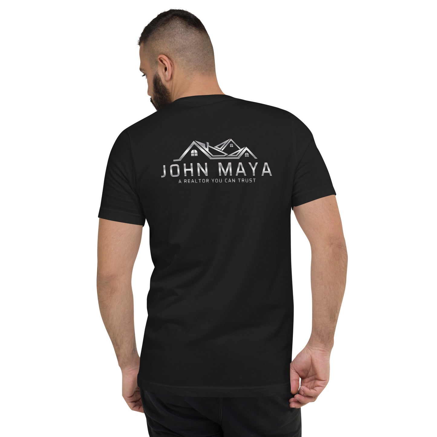 John Maya Unisex Short Sleeve V-Neck T-Shirt