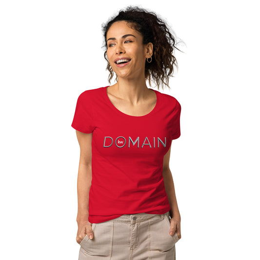 Women’s basic organic t-shirt | RED