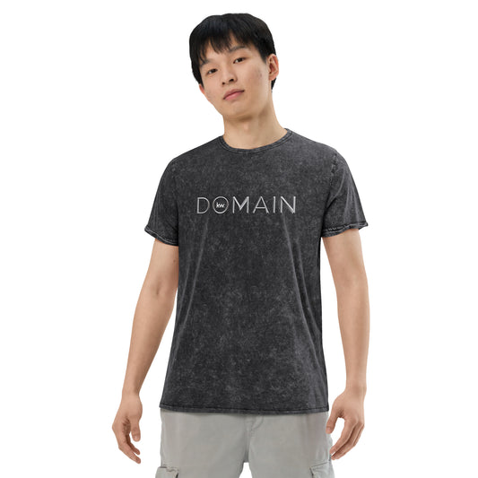 Domain Washed Denim T-Shirt