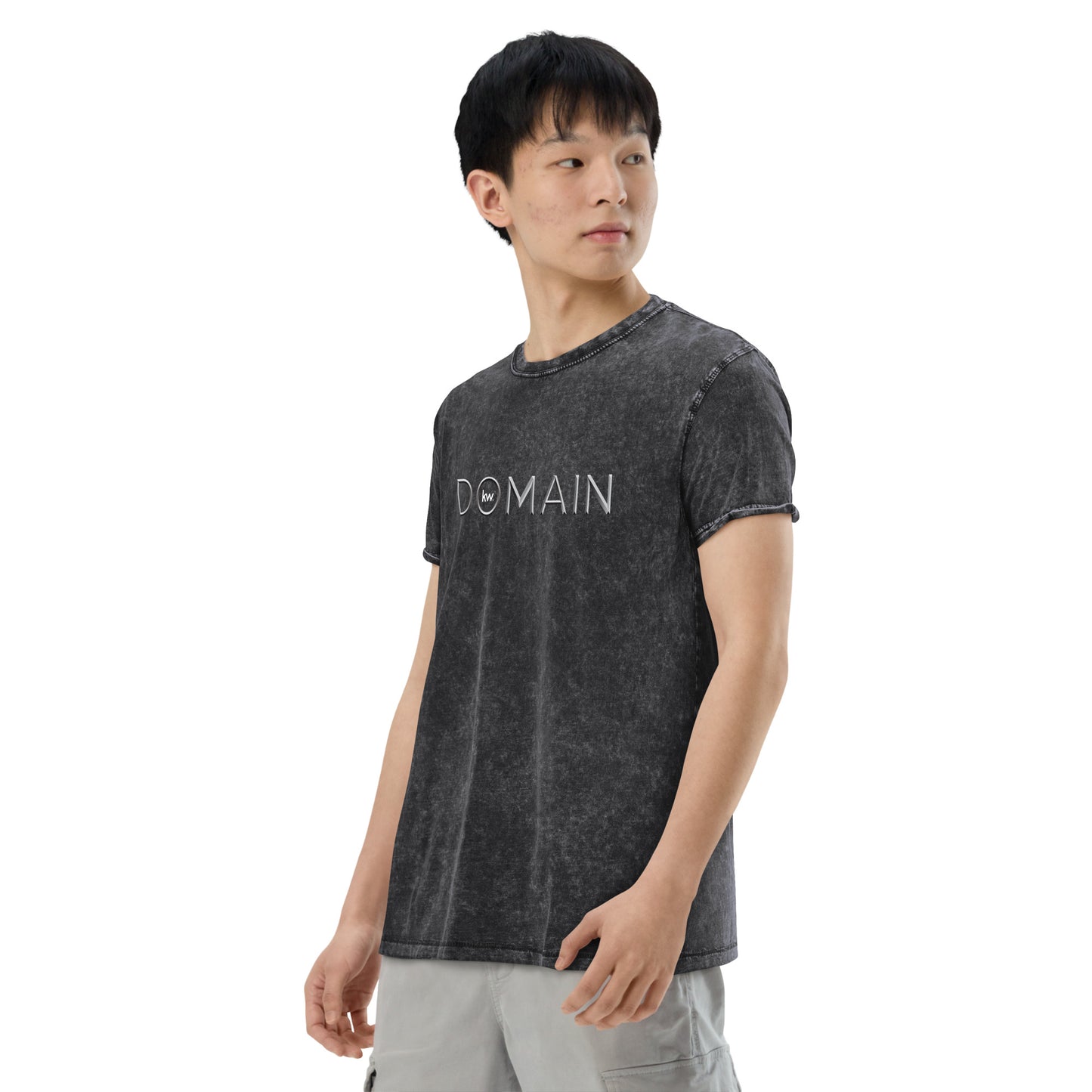 Domain Washed Denim T-Shirt