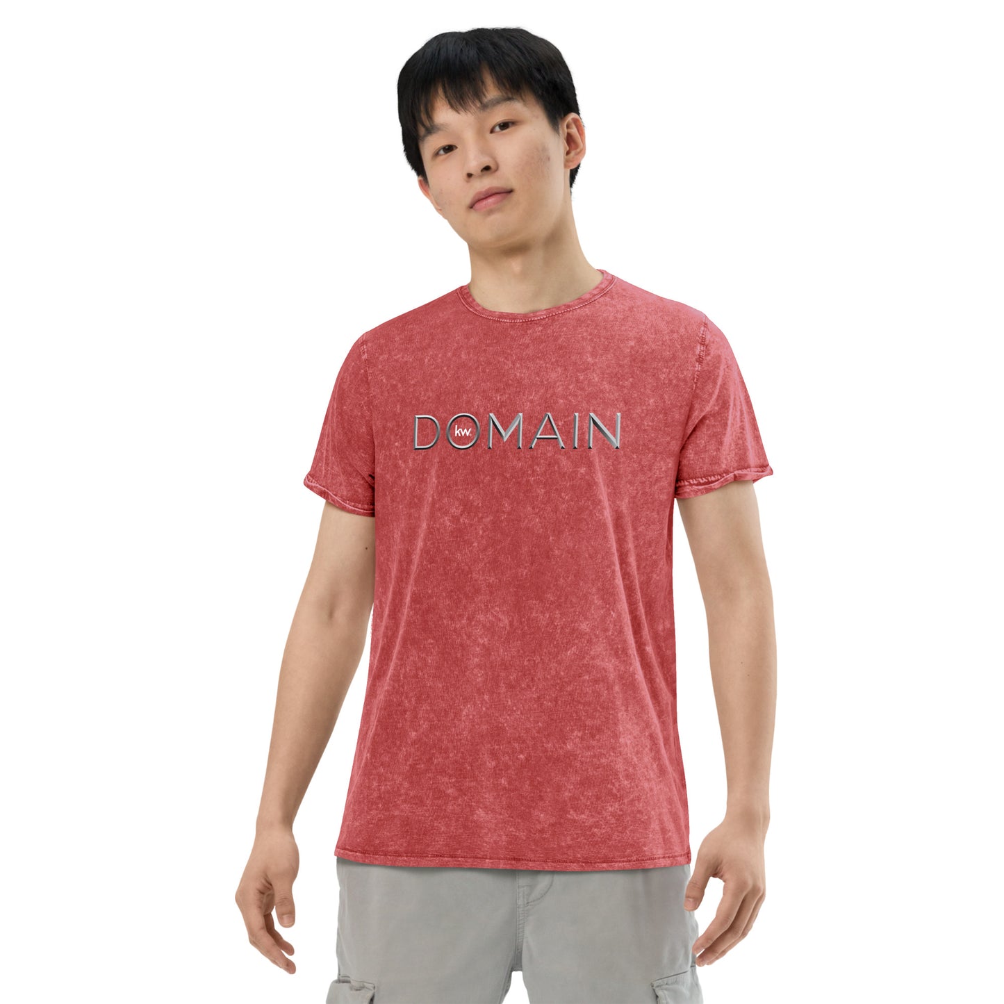 Domain Washed Denim T-Shirt