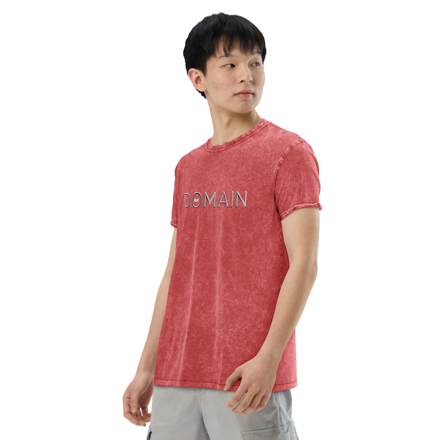 Domain Washed Denim T-Shirt