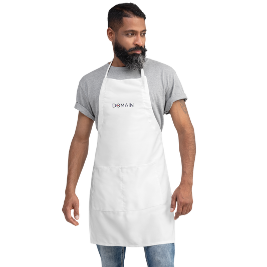 Embroidered Apron