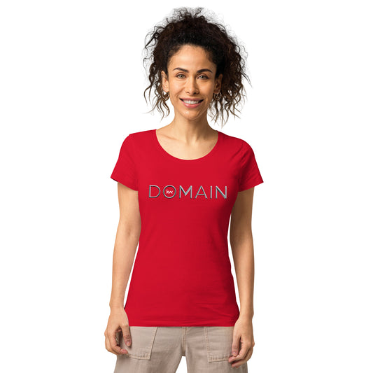 Women’s basic organic t-shirt | RED